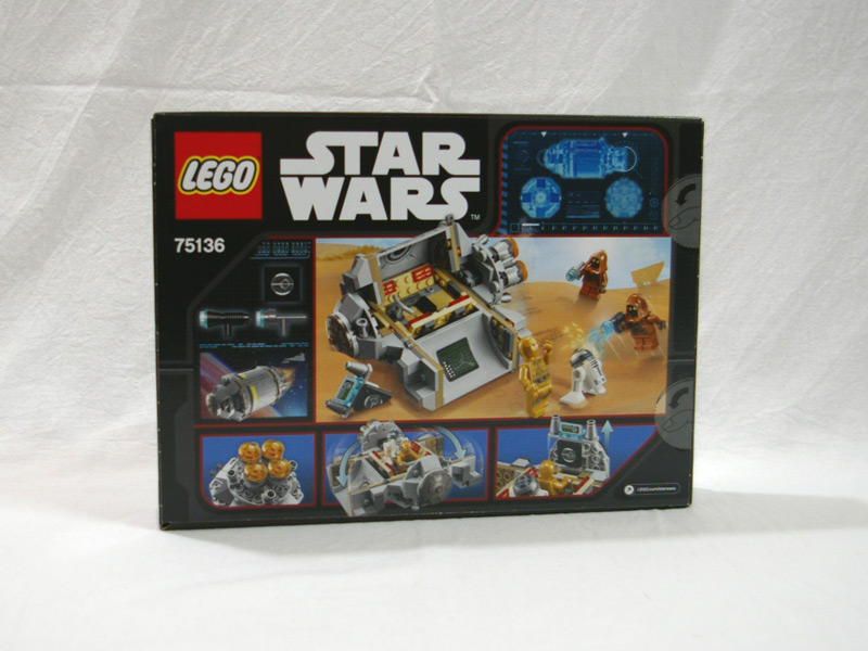 レゴ ドロイドの脱出ポッド #75136 | ショップ brickle!
