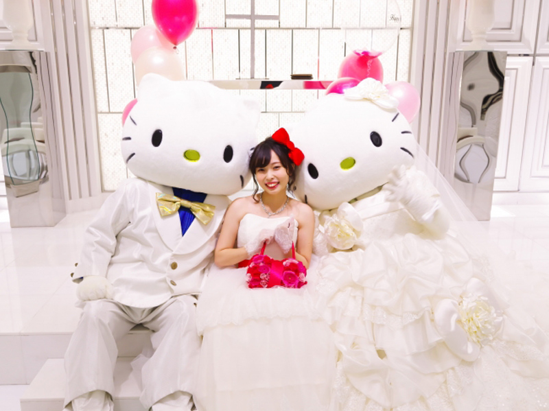 ハローキティ＆ディアダニエルが来るブライダルフェアがバージョン