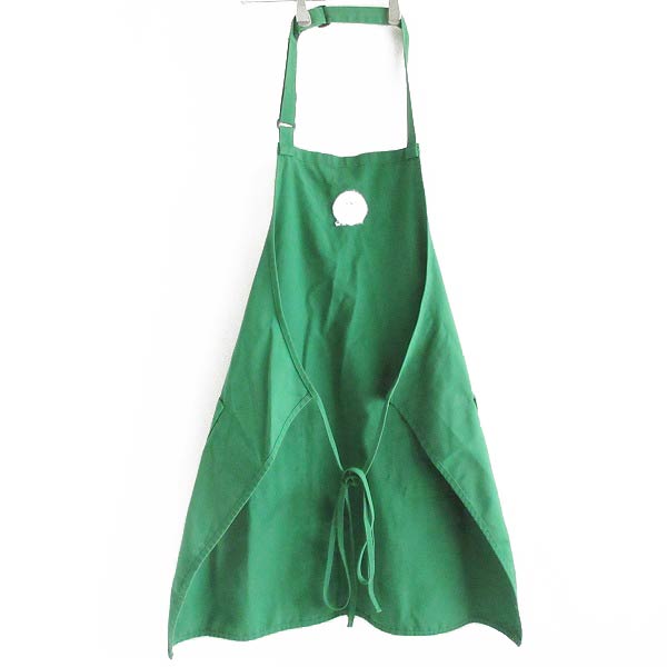 レア STARBUCKS COFFEE スターバックス エプロン 緑系 アメリカの