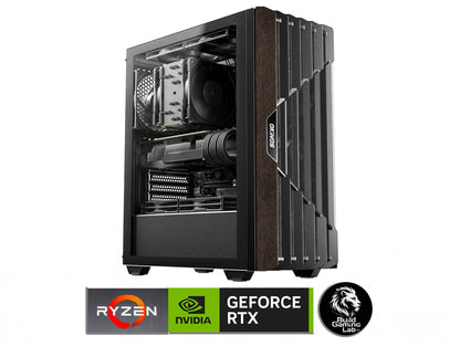 BuildGamingLab｜RTX5060 Ryzen7 5700X 今流行りの木目調ケースで