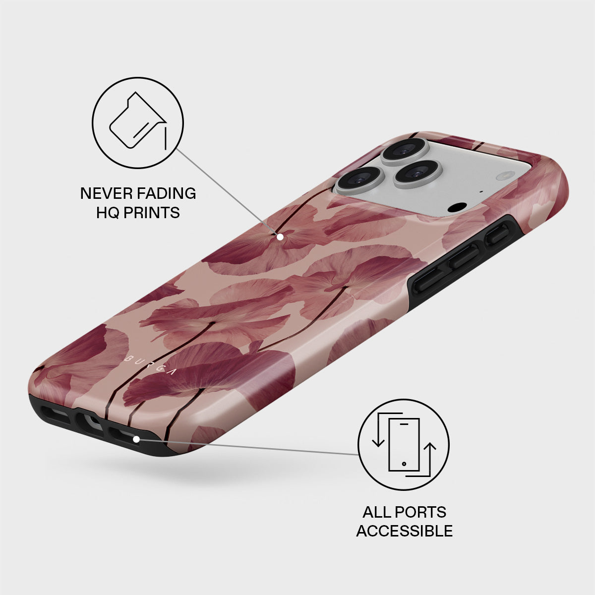 Tender Kiss - iPhone 17 Pro Max Case | BURGA