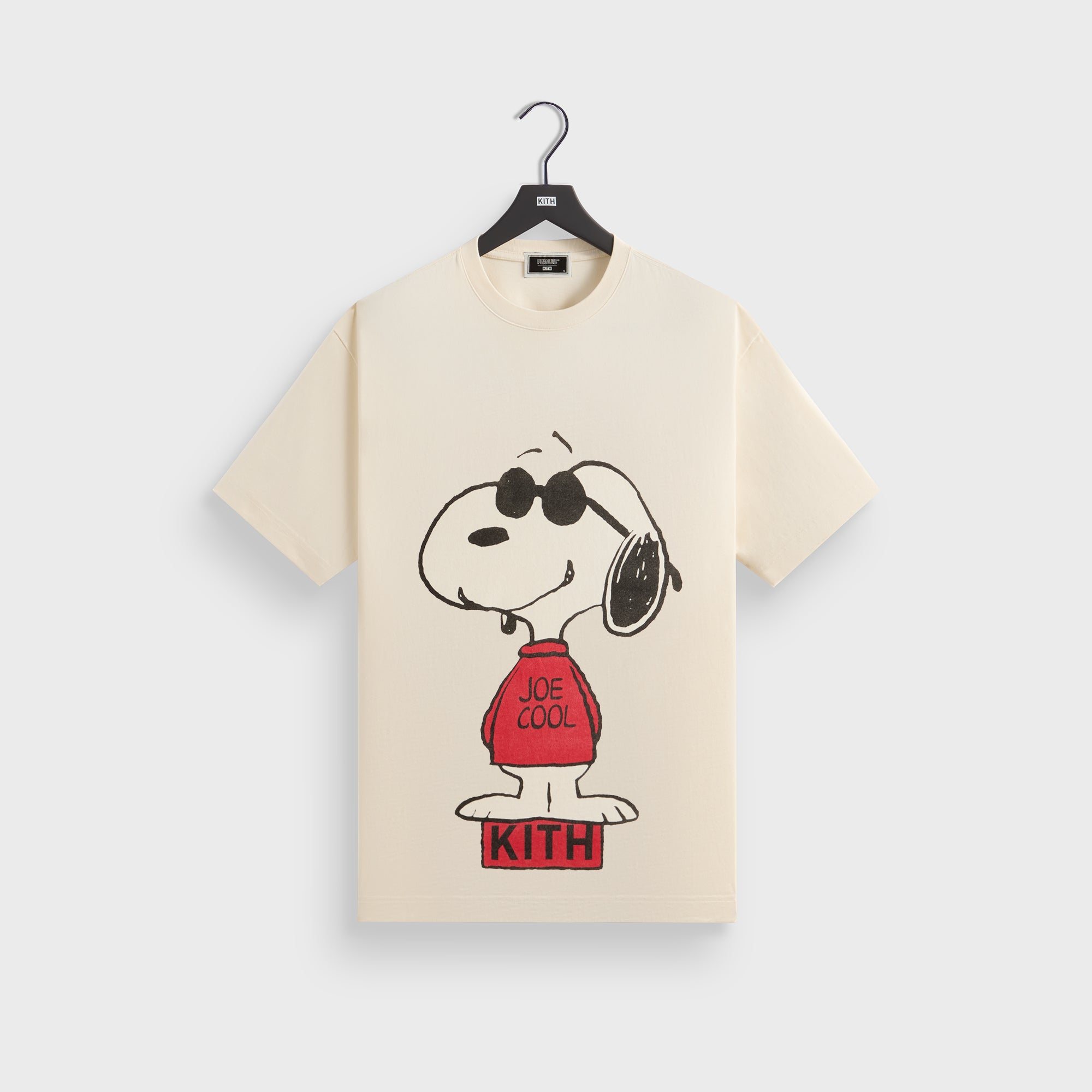 Kith for Peanuts Joe Cool Vintage Tee - Sandrift – Kith Canada