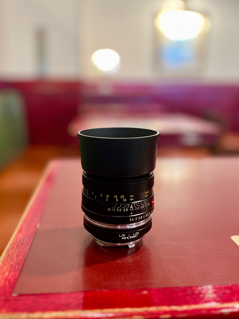Leica SUMMILUX-R 50mm f1.4 ／3cam（ Rズミルックス）（レビュー