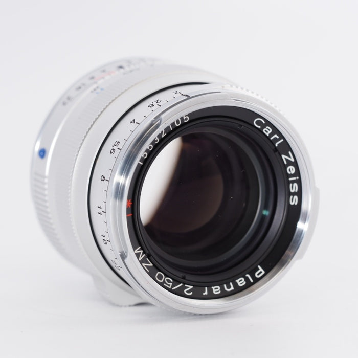 CarlZeiss カールツァイス プラナー Planar T* 50mm f2 ZM SV シルバー