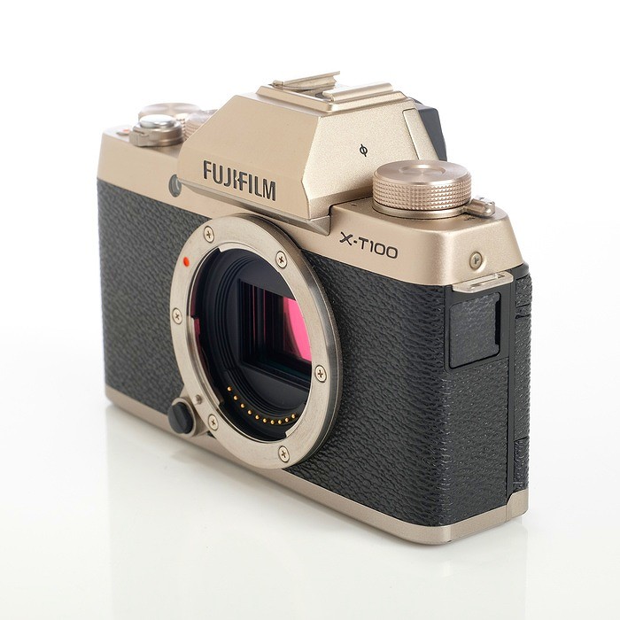 中古】(フジフイルム) FUJIFILM X-T100 ボディ シャンパンゴールド