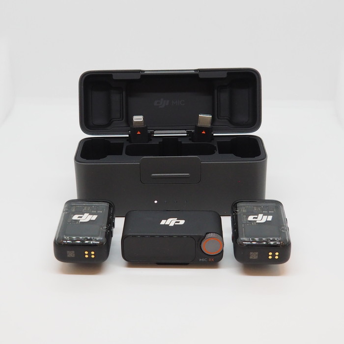 中古】(DJI) DJI MIC2(トランスミツターX2・レシーバー・ジユウデン