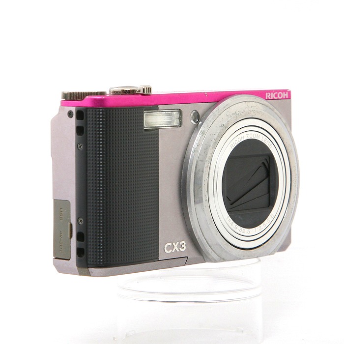 中古】(リコー) RICOH CX3 ツートン(グレーXピンク)｜ナニワグループ