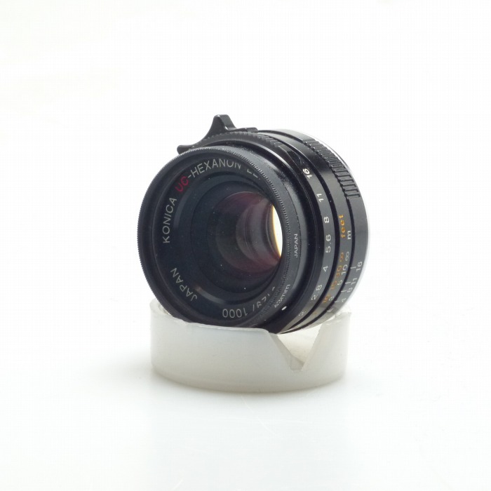中古】(コニカ) KONICA UC-HEXANON (L) 35mm F2 (黒鏡筒): 【中古