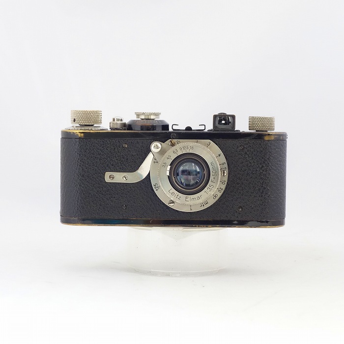 中古】(ライカ) Leica A型 ブラック (新エルマー50mm F3.5付)｜ナニワ