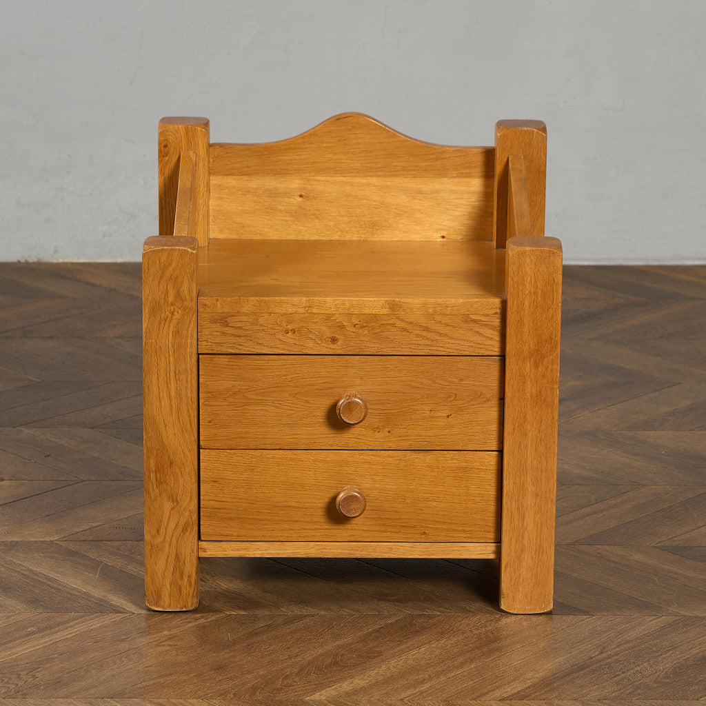 オランダ製 オーク 無垢材 サイドキャビネット #97070 – camori