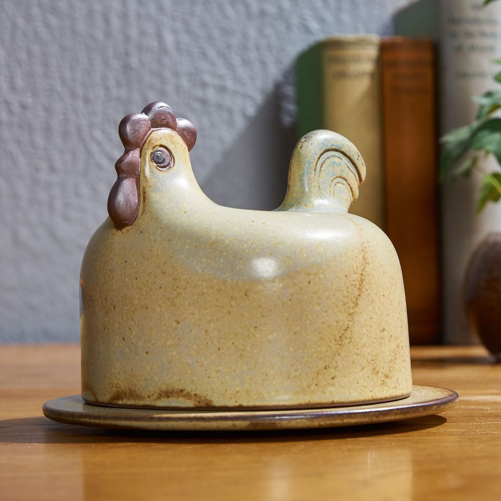 かしわ窯 Lisa Larson / Butter case #90200 – camori ヴィンテージ