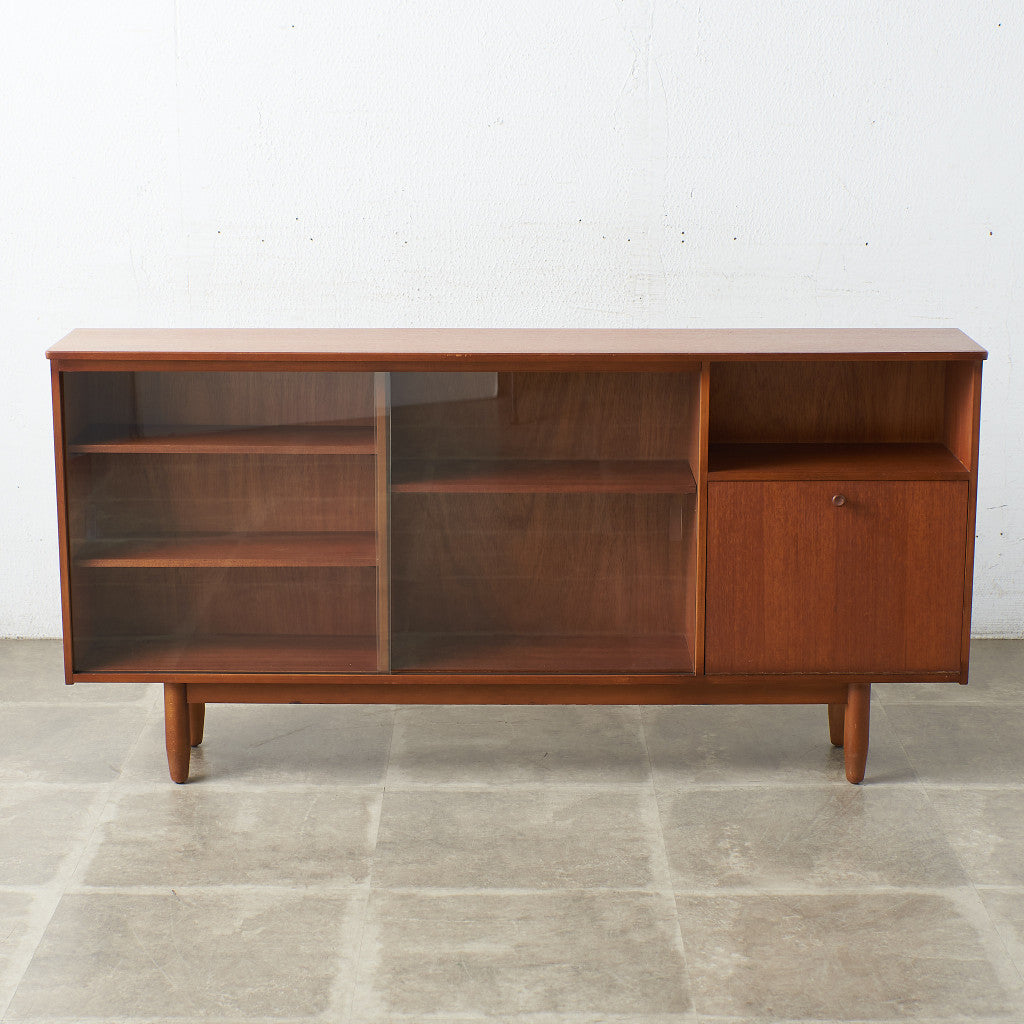 ヴィンテージ ナロー ガラスキャビネット #69204 – camori