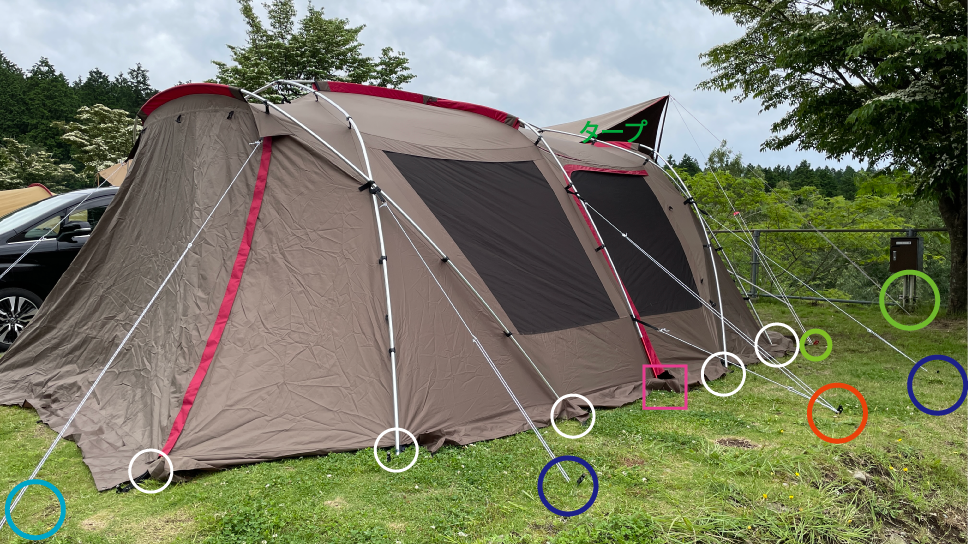 完全メソッド】スノーピーク「ランドロック」の事前準備と設営のコツ