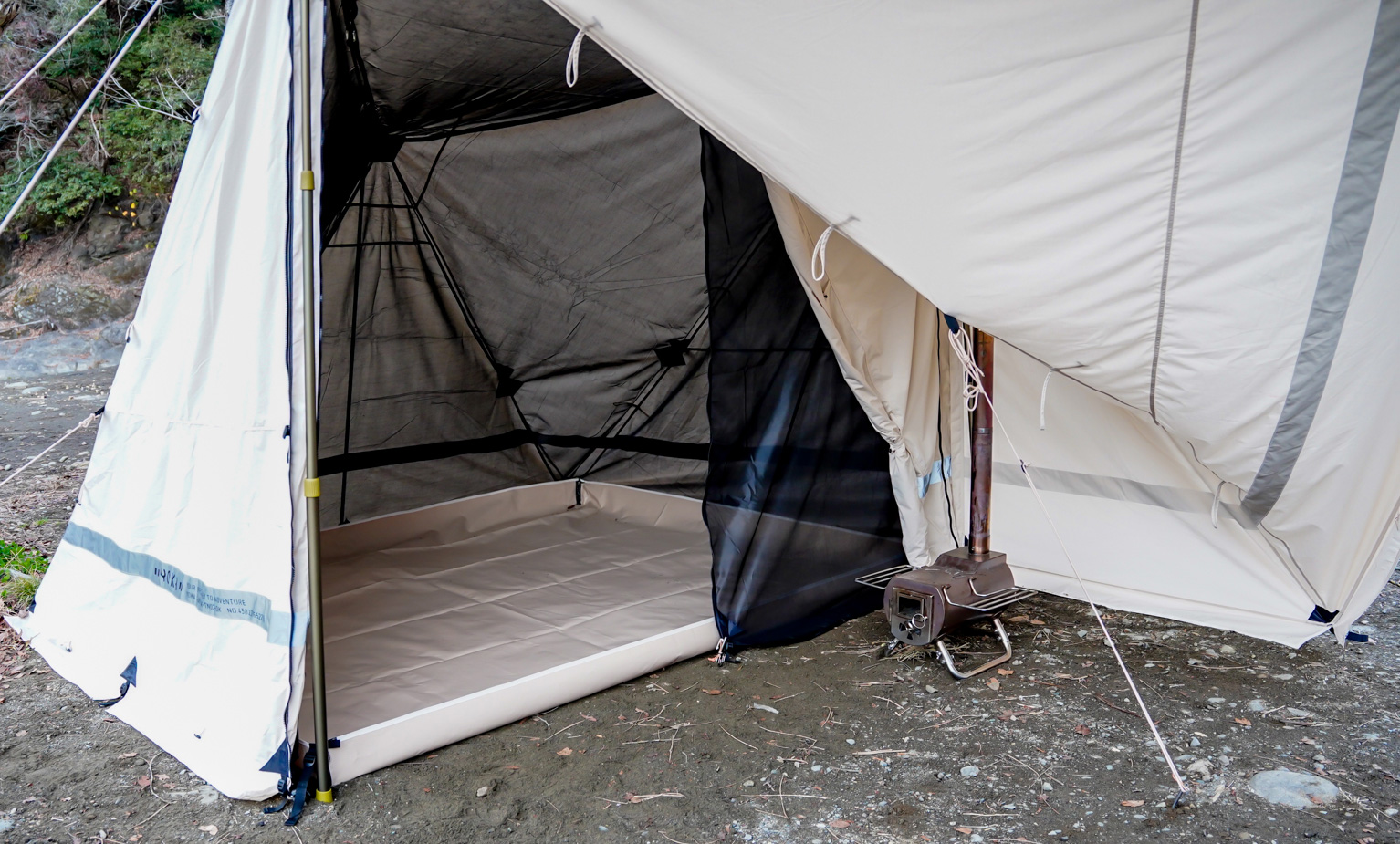 YOKAから変形型パップテント「YOKA CABIN」登場 | キャンプレビュー