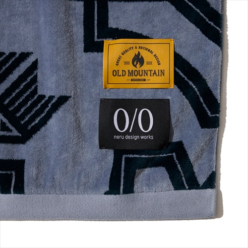 預購neru design works X OLD MOUNTAIN KAKEMONO 毛巾毯灰青3月中到貨