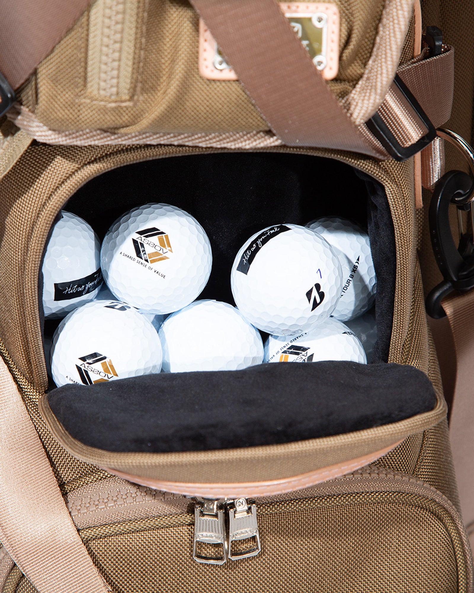 AS2OV×Cph/Golf™ #CADDY BAG - COYOTE - – Cph/Golf™︎