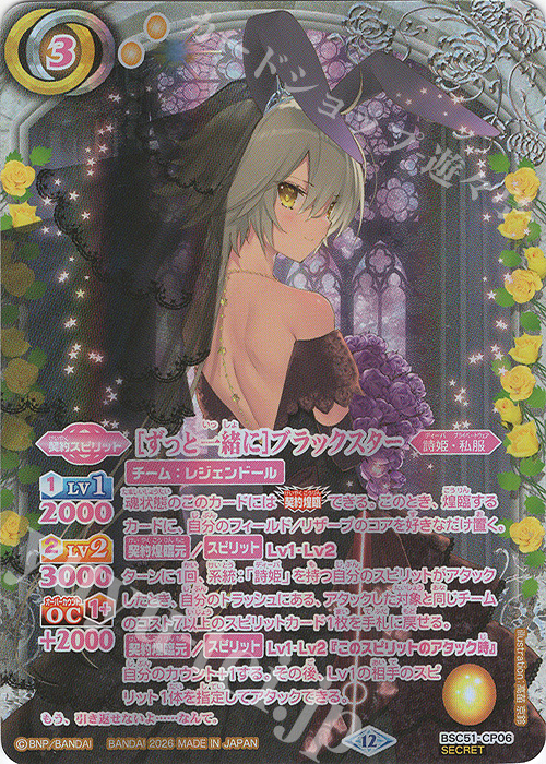 SEC [ずっと一緒に]ブラックスター(SECRET) 販売 | [BSC51]メモリアル