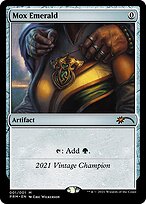 Mox Emerald · Vintage Championship (OVNT) #2021A · Scryfall Magic