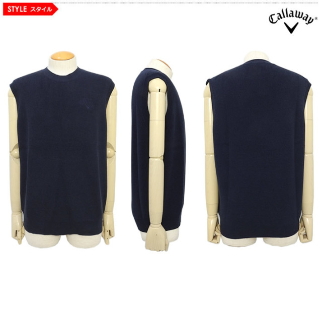 Callaway Apparel［キャロウェイアパレル］リラックスシルエットクルー