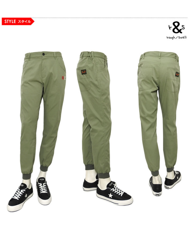 rough & swell ゴルフ☆メンズ ジョガーパンツ カジュアルゴルフドット
