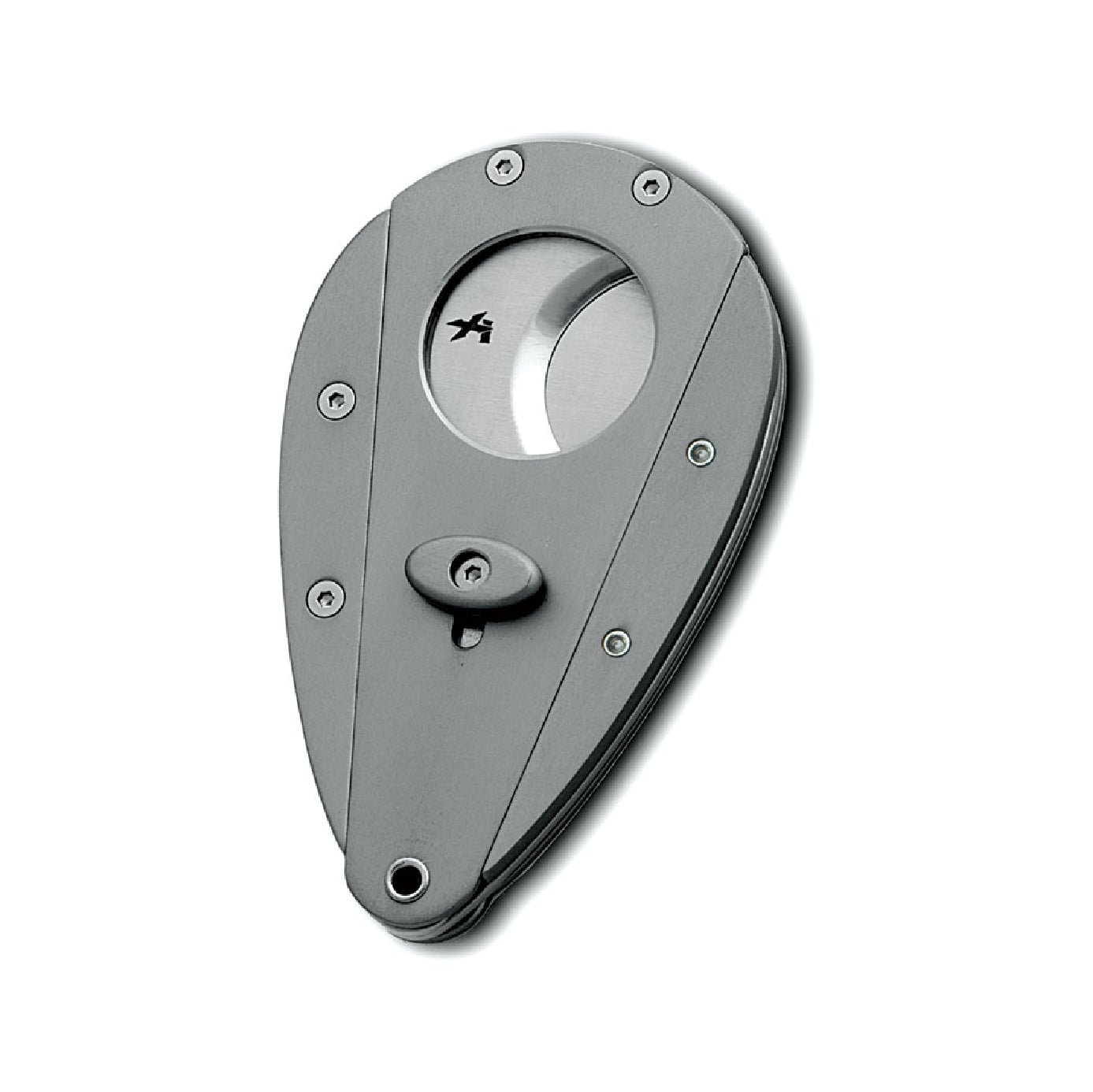 Xikar Premium Metal Cigar Cutter - Titanium – Case Elegance