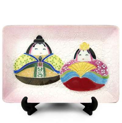 ひなまつり - 飾皿 | 贈答品・ギフトは安藤七宝店の七宝焼 | カタログ