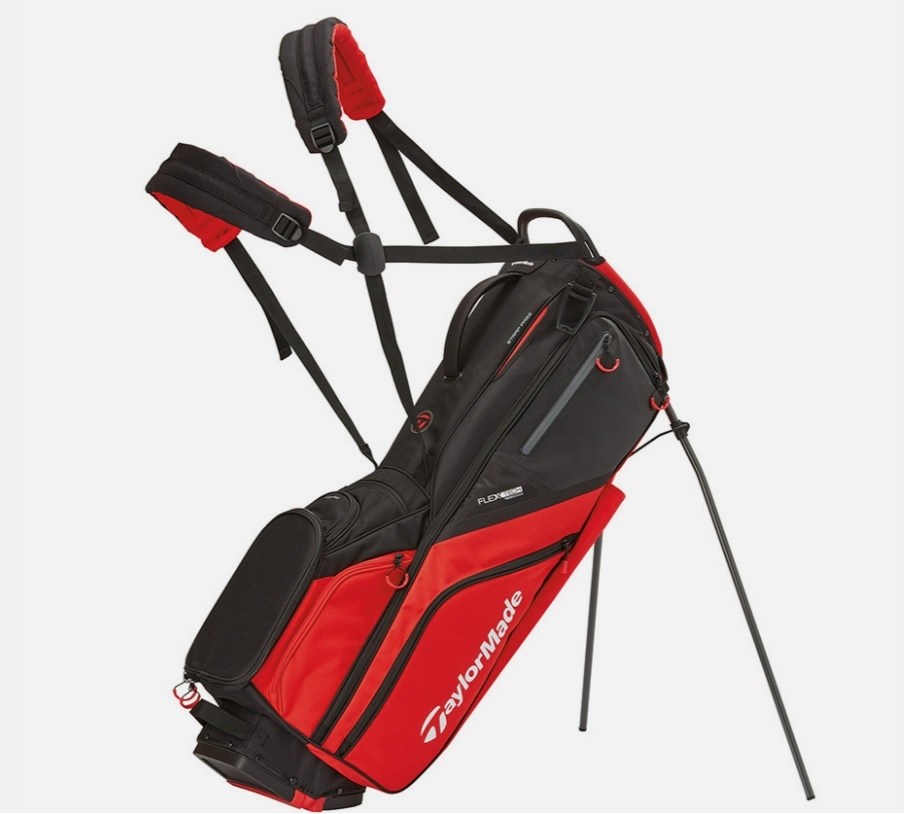 TaylorMade FlexTech Crossover Stand Bag, Red