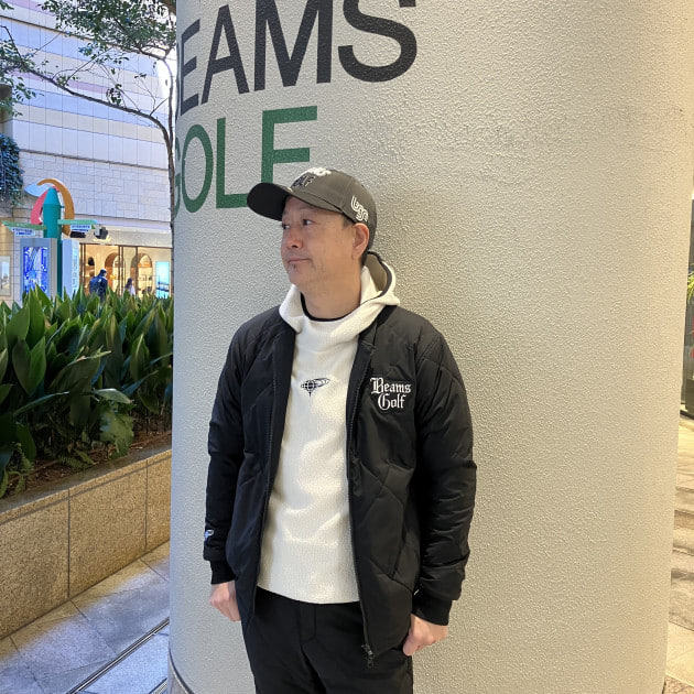 格子キルト中綿セットアップアイテムのご紹介｜ビームス ゴルフ なんば