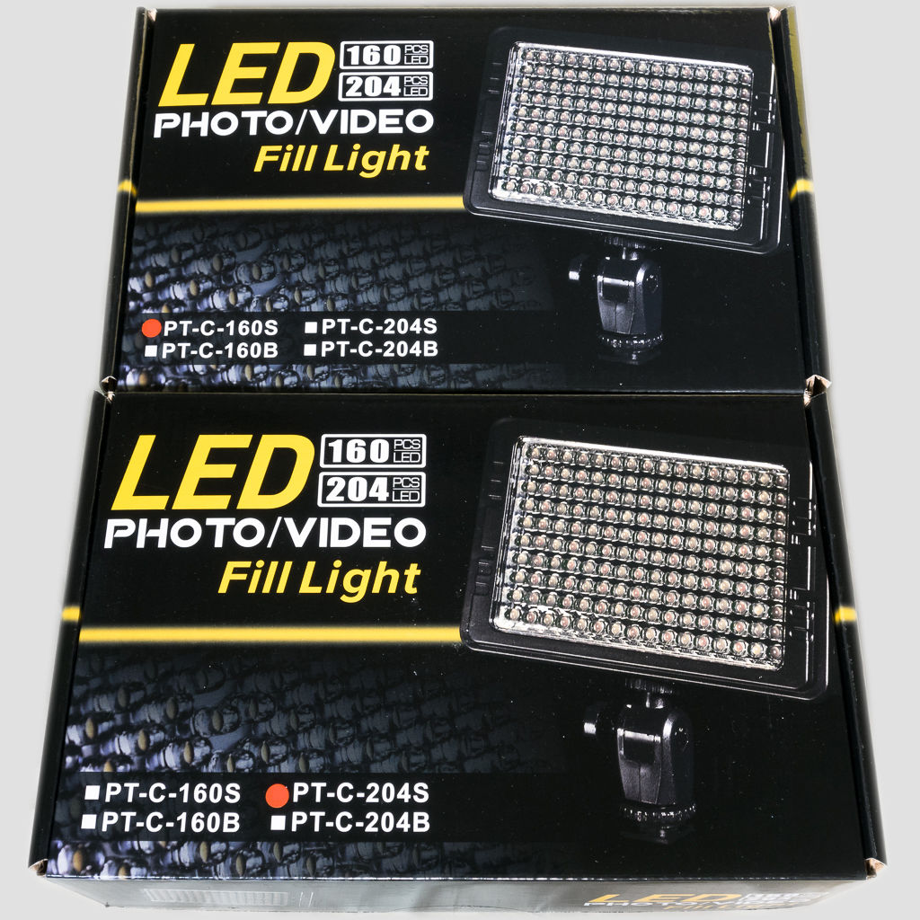 UTEBITのLEDビデオライトを導入してみた - 記憶は人なり