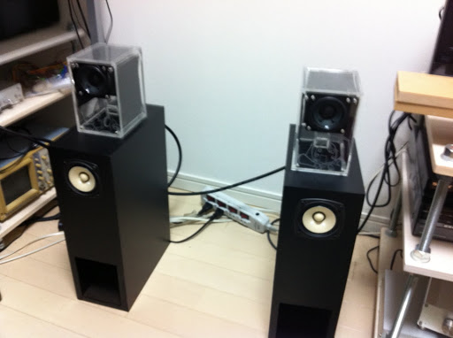 FOSTEX 8cmユニット用バックロードホーンスピーカーを製作 - 工作とか