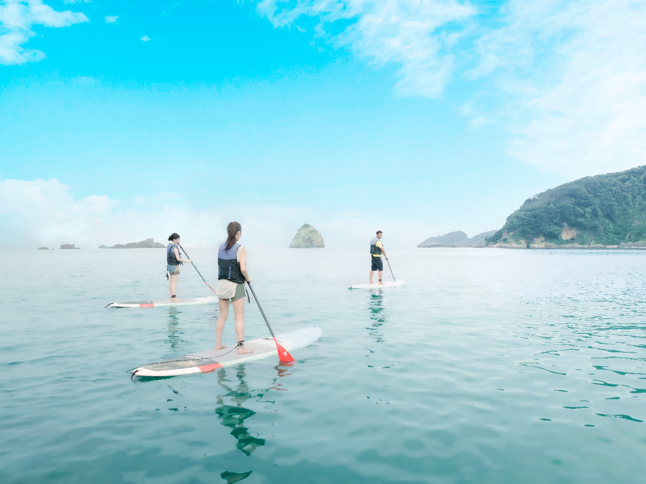 下田・外浦】【SUP】【初心者歓迎！】話題のSUPに外浦の海でチャレンジ