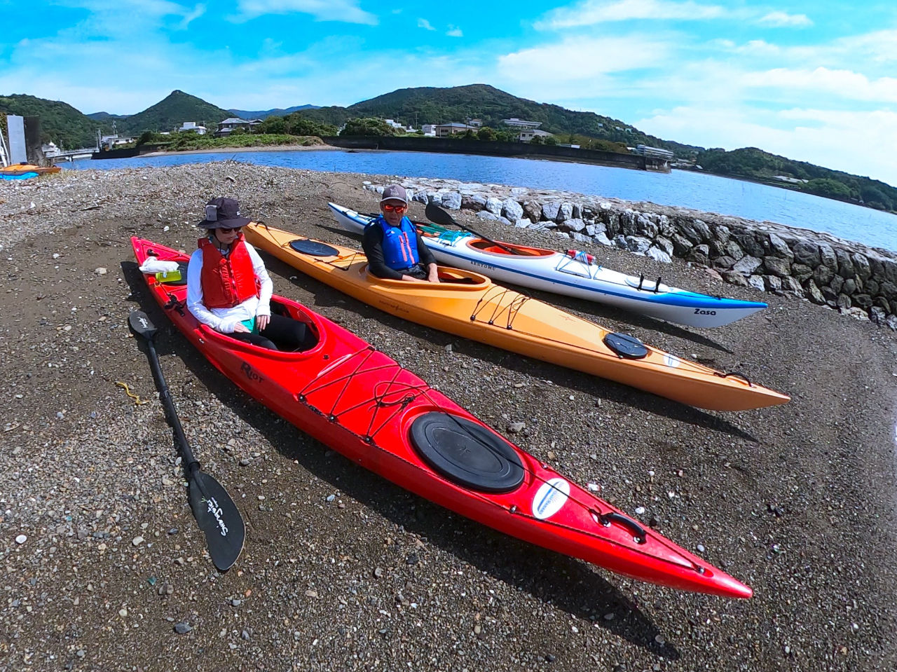 一人乗りカヤックに挑戦♪】初めてのレッスン＆ツーリング ファースト