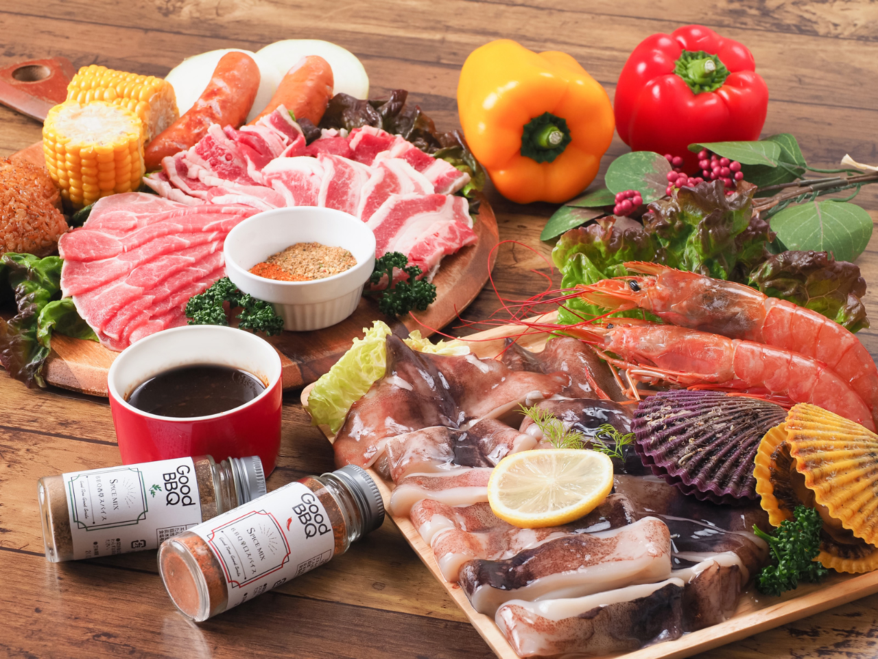 浜寺公園で手ぶら3時間Night BBQ！】お好みのコース複数ご用意