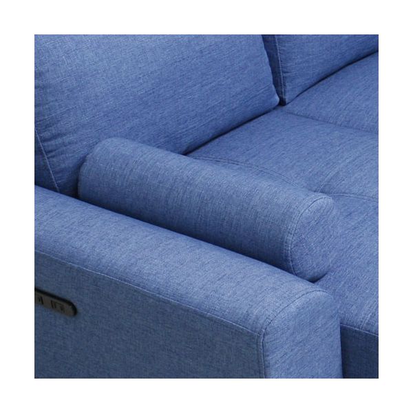 軒先渡し】後藤家具物産 ローカウチソファー 幅2090mm ブルー SO-21-BL