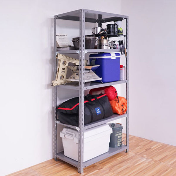 軒先渡し】北島 力量 スチールラック 5段 幅1810×奥行460×高さ1802mm