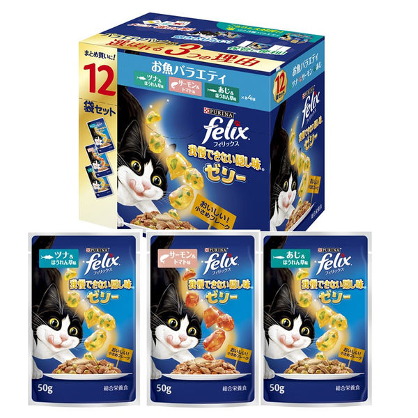 お得なセット）フィリックス 我慢できない隠し味 ゼリー バラエティ