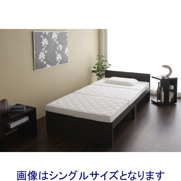 アイリスオーヤマ マットレス セミダブル 折りたたみ 三つ折り 高反発