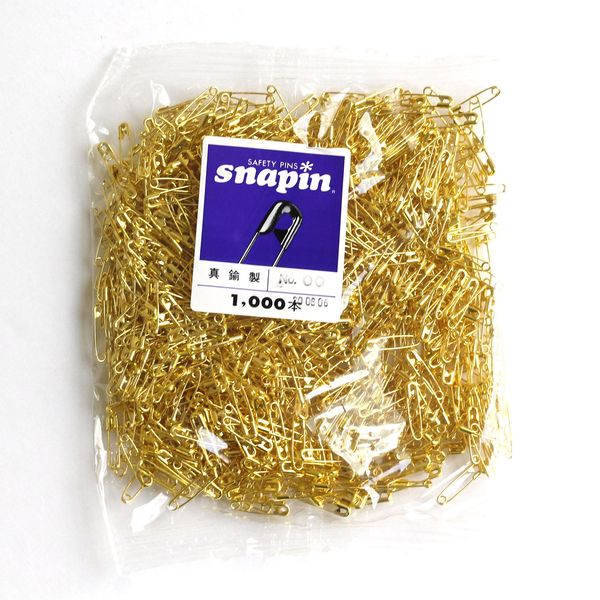 マーゼンプロダクツ MERZEN スナッピン 安全ピン キリンス仕上げ