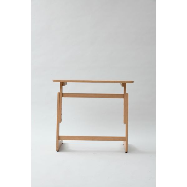 山善 YAMAZEN 高さを変えられる小机 幅750×奥行435×高さ650mm キウイ