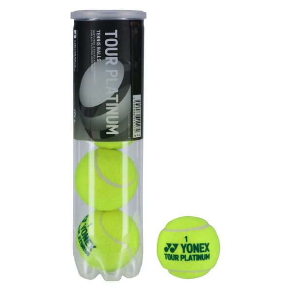 Yonex（ヨネックス） テニスボール ツアープラチナム 4球入り TBTPL4P