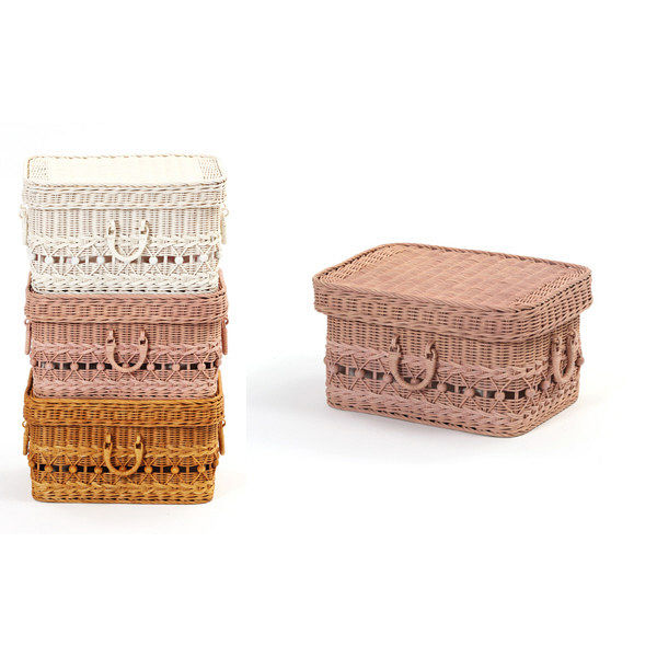 サンフラワーラタン fioreシリーズ フィオーレ スタッキングバスケット