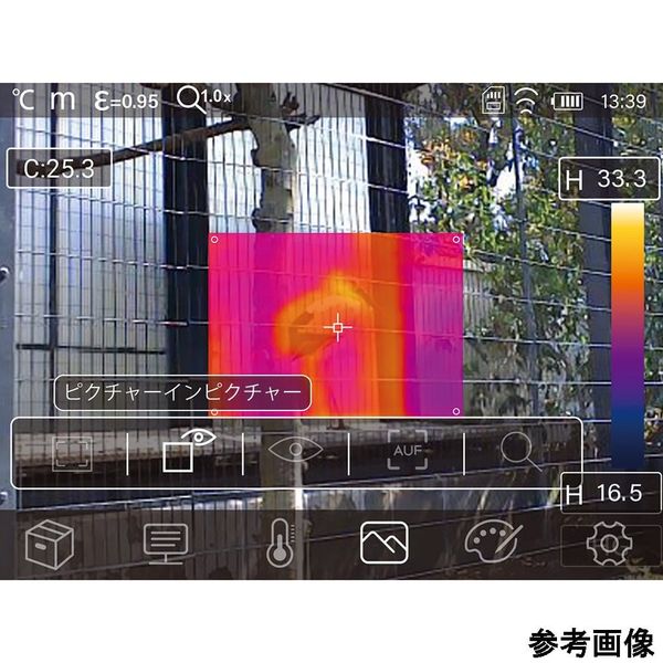 アズワン 赤外線サーモグラフィー 4-6423-01 1個（直送品） - アスクル