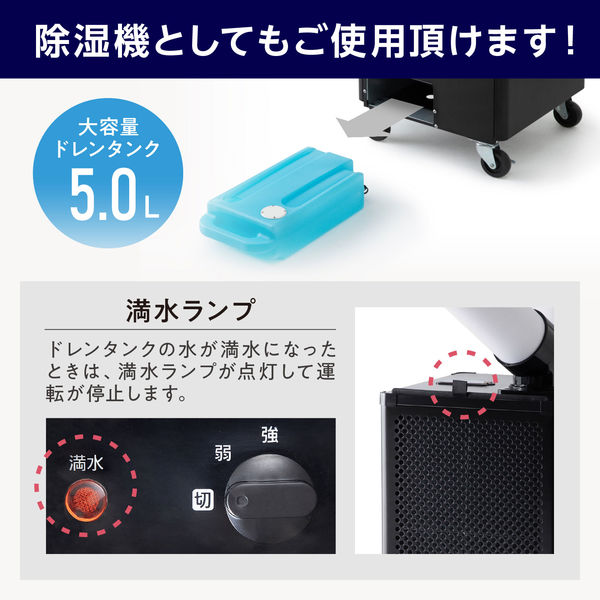 設置サービス付】アイリスオーヤマ スポットクーラー ISAC-1201-B 1台