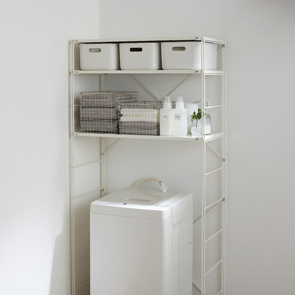 無印良品 ステンレスワイヤーバスケット4 約幅37×奥行26×高さ18cm 良品