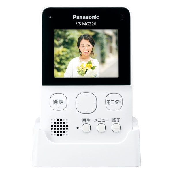 パナソニック テレビドアホン/配線工事不要/無線接続/ワイヤレス