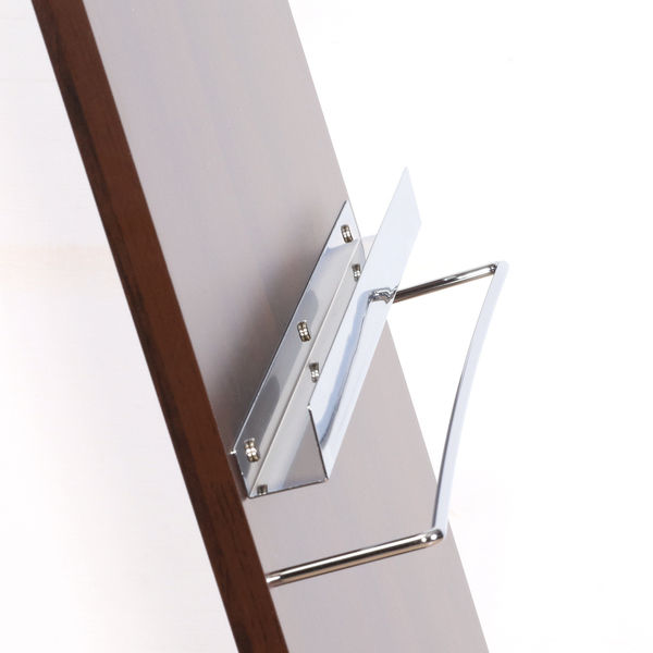 不二貿易 デコール ウッドマガジンラック ワイド 5段 幅580×奥行500×高