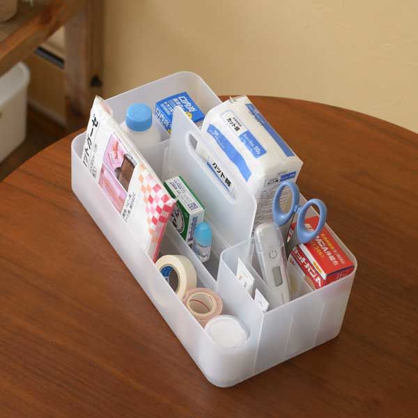 SANKA ナチュラ ツールピット L ホワイト 収納ボックス NTP-LWH 1