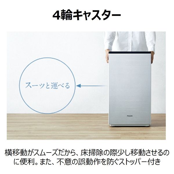 除菌 脱臭 集じん パナソニック ジアイーノ ～18畳 シルバー 次亜塩素