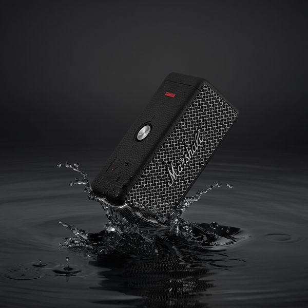 Marshall ワイヤレススピーカー/ブラック&スチール Emberton II Black