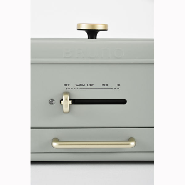 BRUNO コンパクトグリルホットプレート(グリーン) BOE109-GR 1個